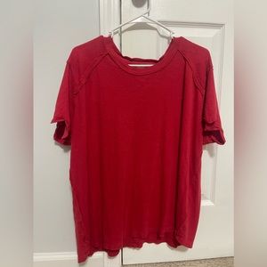 We The Free Red T- shirt